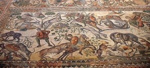 Fourth century mosaic