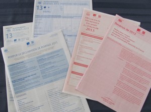 French tax forms
