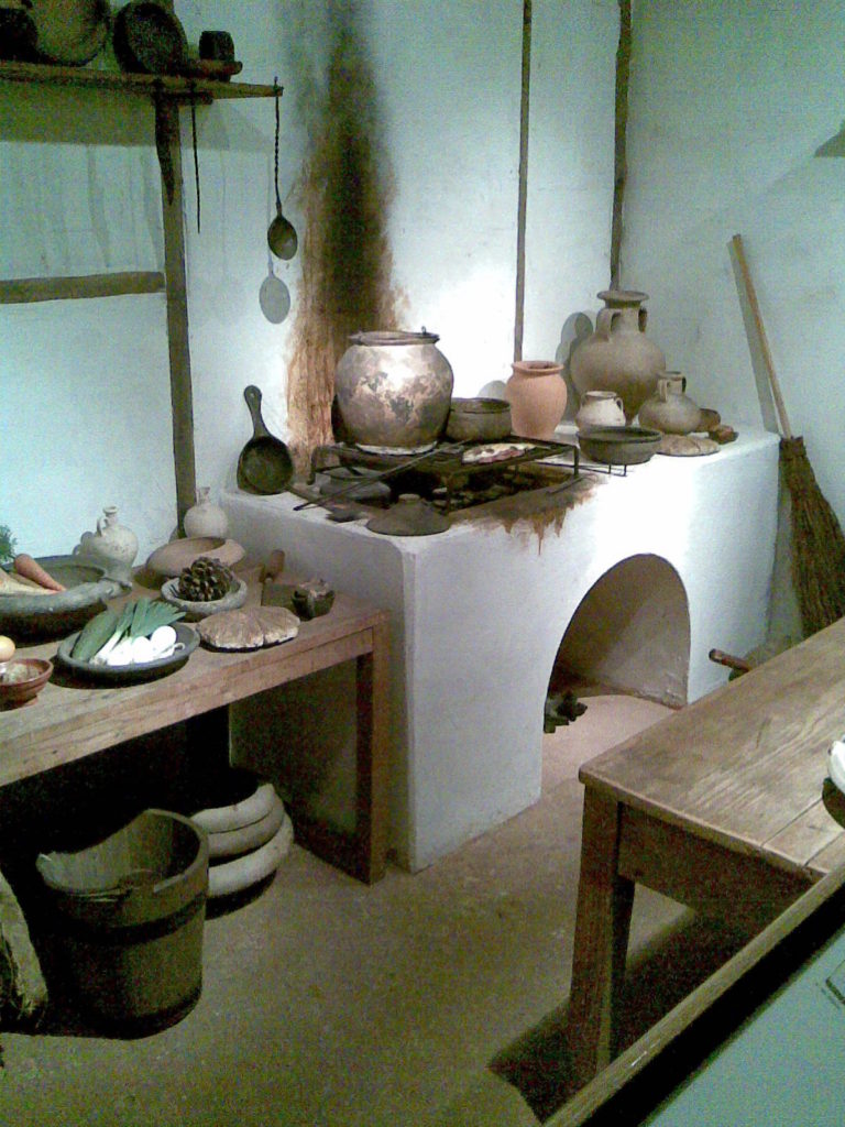 Roman kitchen, Museum of London