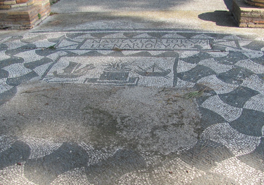 Ostia Antica: Chandler's floor (Author photo)