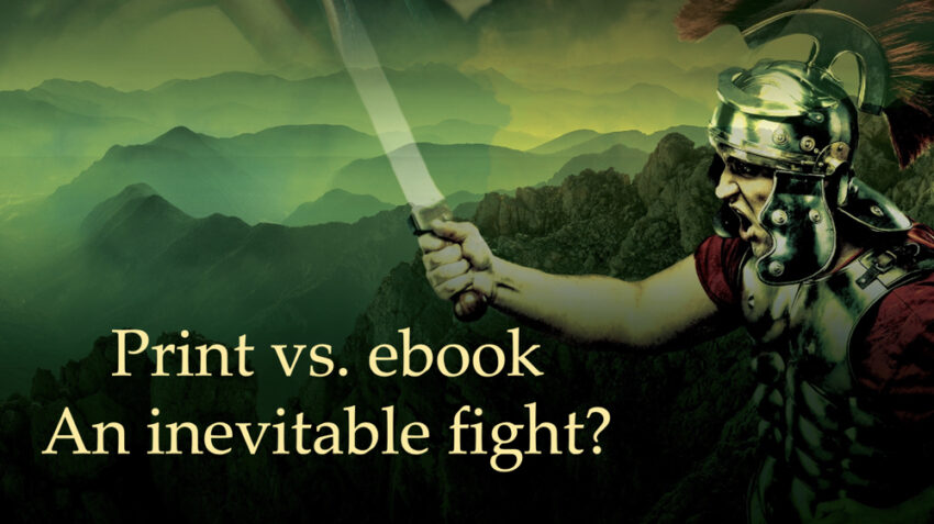 Print vs ebook - Roman soldier image